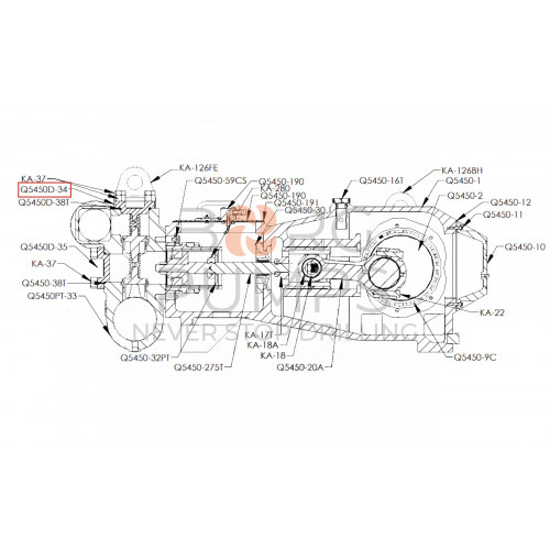 pic_cover-cap-top-ductile-iron-q5450d-34.jpg image Cover Cap, Top, Ductile Iron for KERR (Q5450D-34) BORG Pumps GMBH