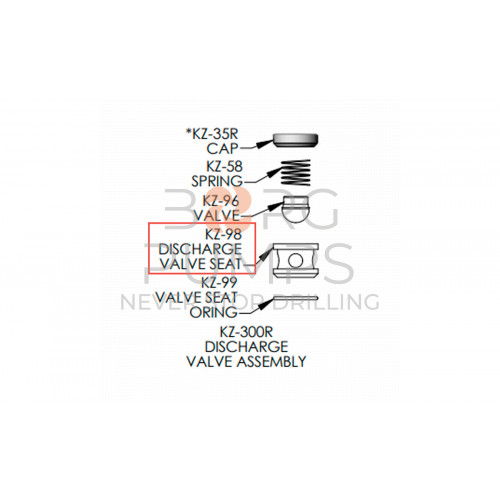 pic_exhaust_valve_seat_kz_98.jpg image Exhaust valve seat for KERR (KZ-98)BORG Pumps GMBH