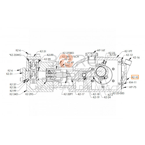 img_pan_cover_kz_10.jpg foto Pan Cover for KERR (KZ-10)BORG Pumps GMBH