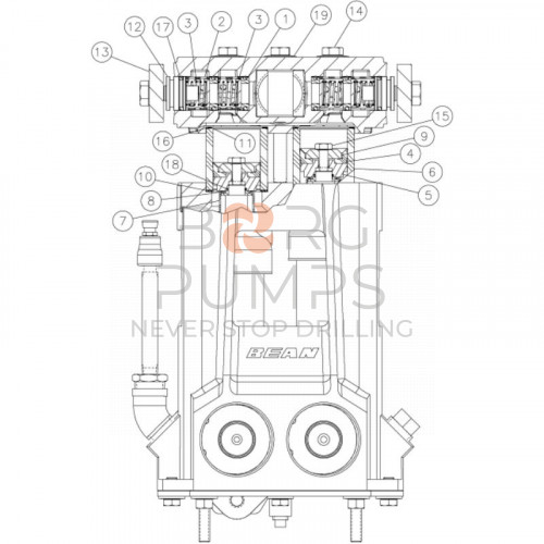 pic_296202266-Gasket---valve-cover-for-Vermeer-Navigator-D9x13-S2.jpg image 296202266 Gasket - valve cover for Vermeer Navigator D9x13 S2 BORG Pumps GMBH