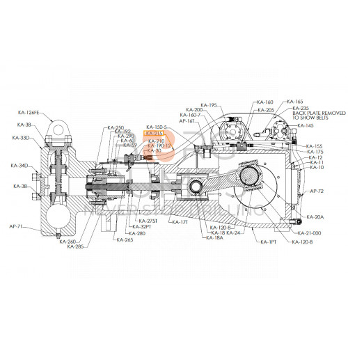 img_line_water_pump_to_manifold_ka_215.jpg foto Line, Water Pump to Manifold for KERR (KA-215) BORG Pumps GMBH