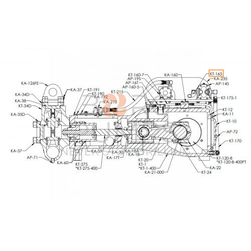 img_oil_line_pump_to_oil_manifold_kt_165.jpg foto Oil Line, Pump to Oil Manifold for KERR (KT-165) Borg Pumps GMBH