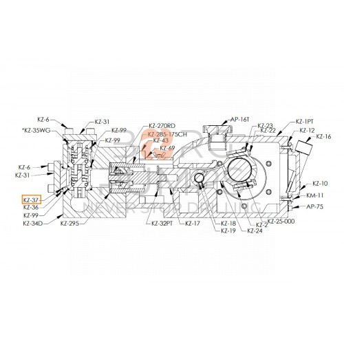 img_end_cover_cap_o_ring_kz_37.jpg foto End Cover Cap O' Ring for KERR (KZ-37)BORG Pumps GMBH