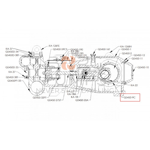 pic_bearing-center-main-q5450-9c.jpg image Bearing, Center Main for KERR (Q5450-9C) BORG Pumps GMBH