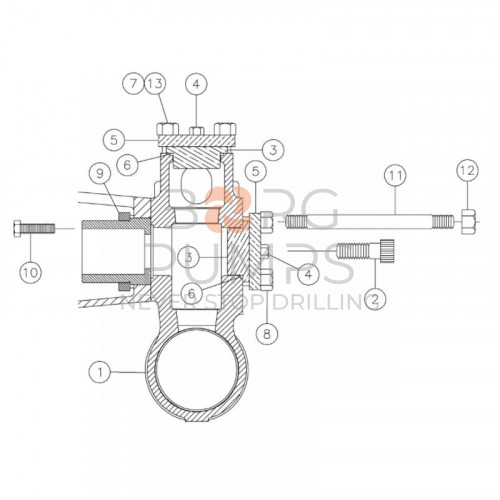 pic_296251335-O-ring---fluid-seal-for-Vermeer-Navigator-D80x100-S2-Aplex-150-GPM.jpg image 296251335 O-ring - fluid seal for Vermeer Navigator D80x100 S2 Aplex 150 GPM BORG Pumps GMBH