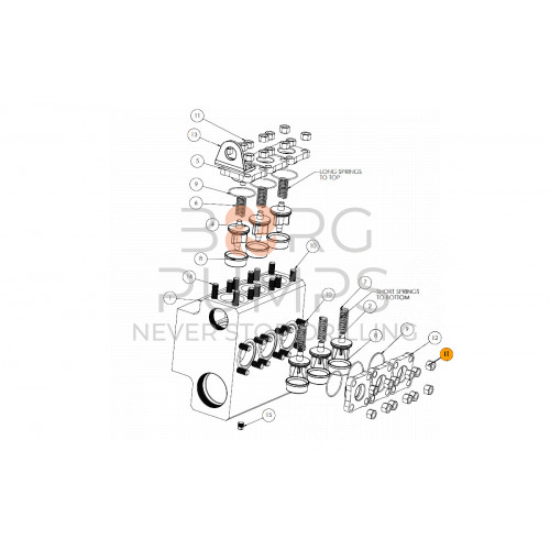 img_cover_cap_stud_nut_ka_37.jpg foto Cover Cap Stud Nut for KERR (KA-37) BORG Pumps GMBH