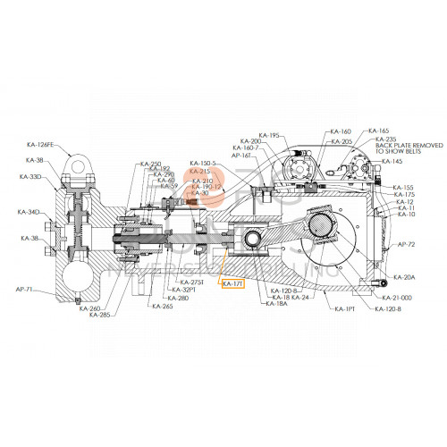 img_crosshead_tapered_ka_17t.jpg foto Crosshead Tapered for KERR (KA-17T) BORG Pumps GMBH