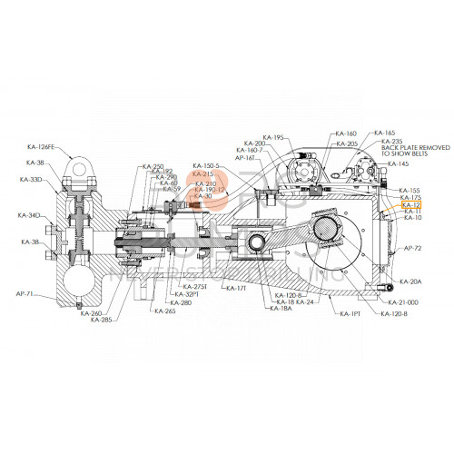 img_pan_cover_gasket_ka_12.jpg foto Pan Cover Gasket for KERR (KA-12) BORG Pumps GMBH