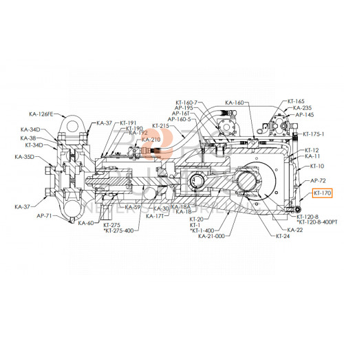 img_oil_line_pump_to_oil_sump_kt_170.jpg foto Oil Line, Pump to Oil Sump for KERR (KT-170) Borg Pumps GMBH