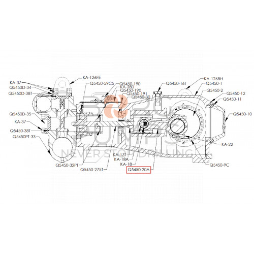 pic_connecting-rod-inserted-both-ends-q5450-20a.jpg image Connecting Rod ~ Inserted Both Ends for KERR (Q5450-20A) BORG Pumps GMBH