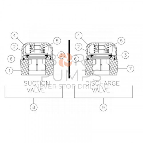 pic_277780079-Valve-assembly---suction-for-Vermeer-Navigator-D130x150-VBM.jpg image 277780079 Valve assembly - suction for Vermeer Navigator D130x150 VBM BORG Pumps GMBH
