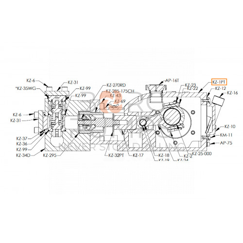 img_pump_case_kz_1pt.jpg foto Pump Case for KERR (KZ-1PT)BORG Pumps GMBH