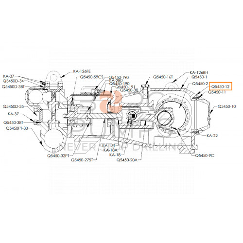 img_gasket-pan-cover-q5450-12.jpg foto Gasket, Pan Cover for KERR (Q5450-12) BORG Pumps GMBH