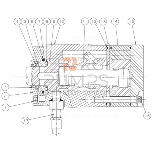 pic_Seal_180009859_BORG_Pumps_GMBH.jpg image scheme 180009859 Seal for Vermeer Navigator D20x22 S2 BORG Pumps GMBH